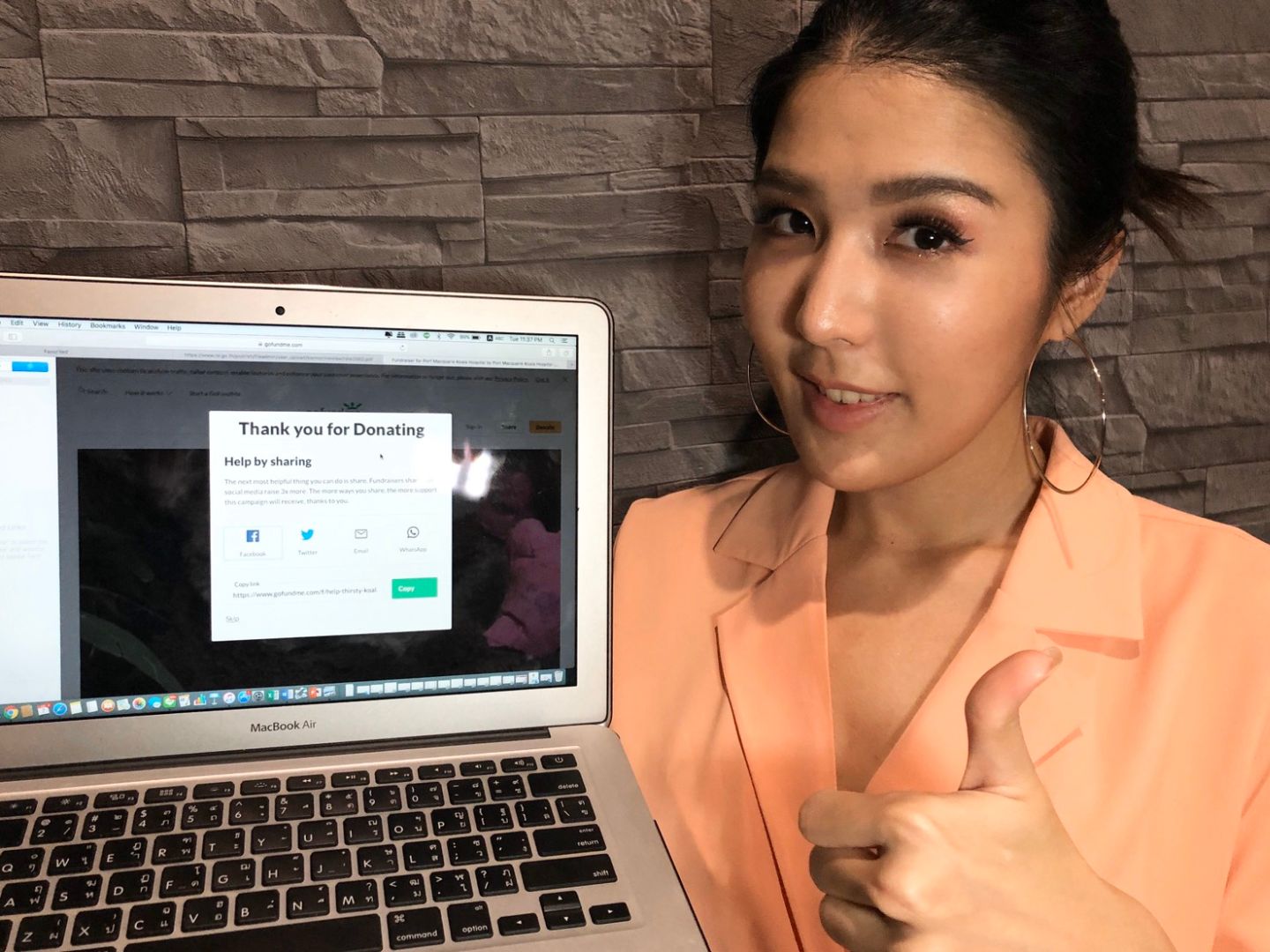 Ann Donating to Australian Bushfire Crisis